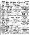 Fulham Chronicle Friday 22 June 1900 Page 1