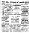 Fulham Chronicle Friday 28 September 1900 Page 1