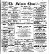 Fulham Chronicle Friday 19 October 1900 Page 1
