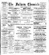 Fulham Chronicle Friday 30 November 1900 Page 1