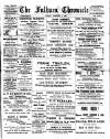 Fulham Chronicle Friday 07 February 1902 Page 1
