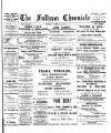 Fulham Chronicle Friday 29 August 1902 Page 1