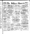 Fulham Chronicle Friday 14 November 1902 Page 1