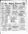 Fulham Chronicle Friday 06 March 1903 Page 1