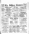 Fulham Chronicle Friday 25 September 1903 Page 1