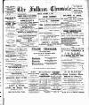Fulham Chronicle Friday 02 October 1903 Page 1