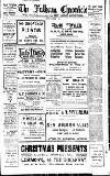 Fulham Chronicle Friday 08 December 1916 Page 1