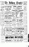 Fulham Chronicle Friday 22 December 1916 Page 1
