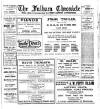 Fulham Chronicle Friday 16 November 1917 Page 1