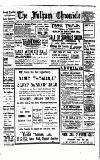 Fulham Chronicle Friday 28 January 1921 Page 1