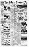 Fulham Chronicle Friday 15 May 1936 Page 1