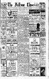 Fulham Chronicle Friday 29 January 1937 Page 1
