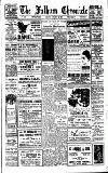 Fulham Chronicle Friday 28 January 1938 Page 1