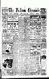 Fulham Chronicle Friday 24 March 1939 Page 1