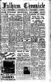 Fulham Chronicle Friday 09 June 1944 Page 1
