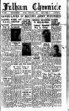 Fulham Chronicle Friday 23 February 1945 Page 1