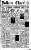 Fulham Chronicle Friday 02 March 1945 Page 1