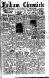 Fulham Chronicle Friday 02 November 1945 Page 1