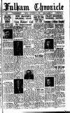 Fulham Chronicle Friday 16 November 1945 Page 1