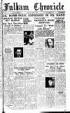 Fulham Chronicle Friday 25 April 1947 Page 1
