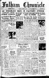 Fulham Chronicle Friday 03 October 1947 Page 1