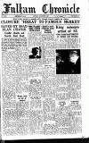 Fulham Chronicle Friday 09 January 1948 Page 1