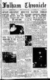 Fulham Chronicle Friday 27 February 1948 Page 1