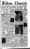 Fulham Chronicle Friday 05 March 1948 Page 1