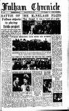Fulham Chronicle Friday 16 July 1948 Page 1