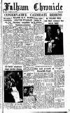 Fulham Chronicle Friday 22 October 1948 Page 1