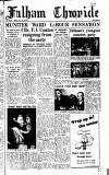 Fulham Chronicle Friday 26 November 1948 Page 1