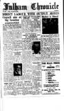Fulham Chronicle Friday 24 November 1950 Page 1