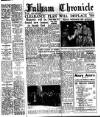 Fulham Chronicle Friday 08 June 1951 Page 1