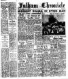 Fulham Chronicle Friday 06 July 1951 Page 1