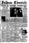 Fulham Chronicle Friday 16 November 1951 Page 1