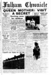 Fulham Chronicle Friday 18 July 1952 Page 1