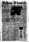 Fulham Chronicle Friday 27 February 1953 Page 1