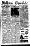 Fulham Chronicle Friday 19 November 1954 Page 1