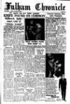 Fulham Chronicle Friday 25 November 1955 Page 1