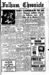 Fulham Chronicle Friday 20 November 1959 Page 1