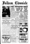 Fulham Chronicle Friday 19 February 1960 Page 1