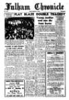 Fulham Chronicle Friday 16 December 1960 Page 1