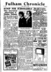 Fulham Chronicle Friday 14 February 1964 Page 1
