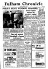 Fulham Chronicle Friday 05 November 1965 Page 1