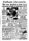 Fulham Chronicle Friday 19 May 1967 Page 1