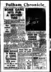 Fulham Chronicle Friday 19 January 1968 Page 1