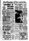 Fulham Chronicle Friday 04 October 1968 Page 1