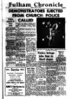 Fulham Chronicle Friday 31 January 1969 Page 1