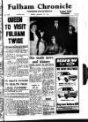 Fulham Chronicle Friday 19 January 1973 Page 1