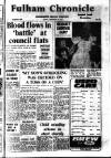 Fulham Chronicle Friday 13 September 1974 Page 1
